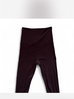 girlfriend collective super soft maternity leggings - Black
